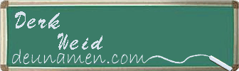 Derk Weid Visitenkarte